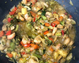 Foto del paso 3 de la receta: 161. Noodles de arroz con wok de verduras y gambas (principal arroz)