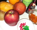 A picture of step 1 of Bread Fruit Pizza.