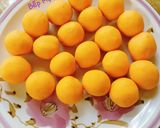 A picture of step 3 of Fried Sweet Potato Balls with Cheese.