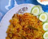 A picture of step 10 of Hyderabadi Qubooli.
