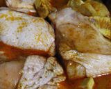 Foto langkah ke 4 dari resep Gulai Ayam (dan Nangka) Sat Set.