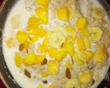 A picture of step 4 of Fruity oats kheer.