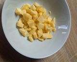 Foto del paso 3 de la receta Bizcocho saludable de avena y manzana especiado al microondas