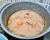 Hình bước làm 4 của món Cháo tôm mực khô