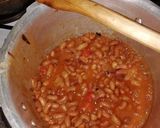 A picture of step 2 of Bean stew#4 week challenge.