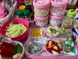 Labuu siam tempe udang kuah santann~