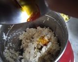A picture of step 2 of Tiranga Shrikhand.
