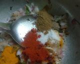 A picture of step 4 of Mushroom masala.