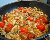 Foto del paso 1 de la receta Pasta con pollo y albahaca