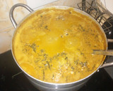 A picture of step 10 of Groundnut soup with chicken.