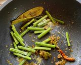 A picture of step 4 of Sajne Data Moong Dal e / Drumsticks in Moong Dal.