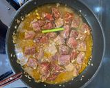 Hình bước làm 4 của món Bò kho sả ớt