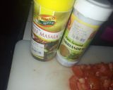 A picture of step 1 of Mbuzi dry fry.
