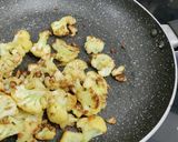 A picture of step 3 of Navratan Pulao.