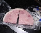 Foto del paso 4 de la receta: Tarta de zapallitos, zanahoria, jamón y queso 🥮
