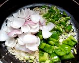 A picture of step 5 of Baby corn Manchurian.