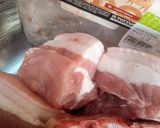 A picture of step 1 of Arroz con Chancho (Peruvian Pork Rice) 🇵🇪.
