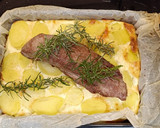 Foto del paso 8 de la receta: Solomillo de cerdo al horno con pastel de patata