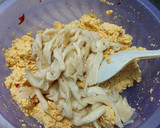 Foto langkah ke 4 dari resep Pepes Tahu Jamur.