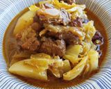 Foto del paso 11 de la receta: Cazuela de costillas estofadas con col y patatas
