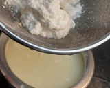 A picture of step 2 of Chenna Payesh (Bengali Paneer Dessert).