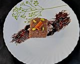 A picture of step 3 of Choco Cinnamon Kalakand.