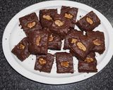 A picture of step 5 of Brownies with Raisins and Walnuts (Negritas).