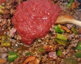 Fluffy's beef and peppers enchiladas recipe step 2 photo