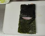 A picture of step 5 of Japanese Rice Sandwich (Onigirazu).