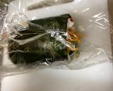 A picture of step 5 of Rainbow Roll Sushi.