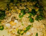 A picture of step 3 of Sabudana Vada.