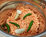 A picture of step 2 of Masoor Dal fingers😊.