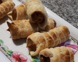 Foto del paso 5 de la receta: Cañoncitos de falso hojaldre