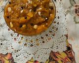 A picture of step 4 of Raw mango chunda.