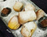 A picture of step 6 of Chocolate banana croissants.