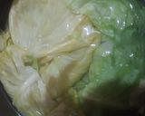 A picture of step 1 of Stuffed Cabbage Rolls.