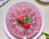 Foto langkah ke 3 dari resep Pudding Cocopandan Selasih.
