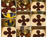 A picture of step 7 of Eggless Tutti Frutti Red Velvet Cookies.
