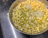A picture of step 1 of Green moong and toor dal fry.