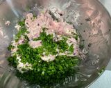 Une image de l'étape 9 de Roulés de courgettes jaunes au chèvre frais, ciboulette et jambon.