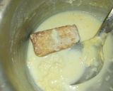 A picture of step 5 of Orange pudding.