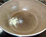 A picture of step 2 of EGG FRIED RICE with BLACK RICE.