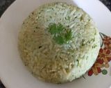 A picture of step 5 of Chilli-Coriander Rice (khichu).