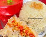 Foto langkah ke 8 dari resep Nasi ayam hainan.