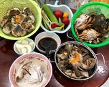 Hình bước làm 1 của món Cua sốt tiêu đen