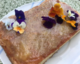 Foto del paso 13 de la receta: Coca primavera. Con frutas confitadas,lemon curd y flores