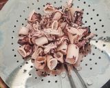Foto langkah ke 3 dari resep Cumi cabe Hijau.