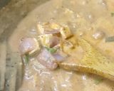 A picture of step 8 of Kadai paneer.