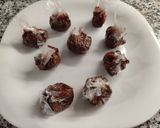 Foto del paso 8 de la receta: Rocas de chocolate con naranja Almendras y mermelada de fresa 🍓