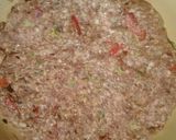 A picture of step 2 of Chapli kabab.